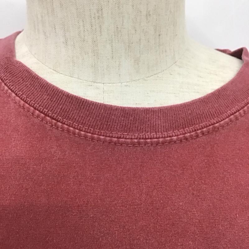 マジェスティック MAJESTIC Tシャツ 半袖 半袖カットソー プリントTシャツ クルーネックカットソー 古着 XL プリント えんじ / ワインレッド / メンズ USED 古着 中古 10107328
