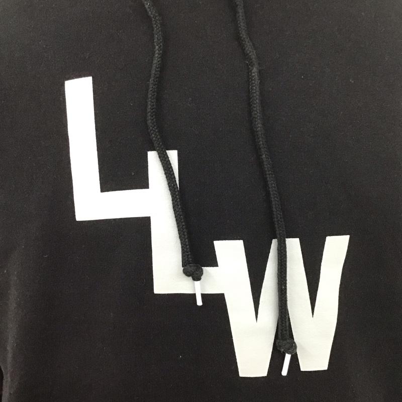 ダブルタップス WTAPS パーカー 長袖 長袖パーカー プルオーバーパーカー スウェット 3 ロゴ、文字 黒 / ブラック / メンズ USED 古着 中古 10126744
