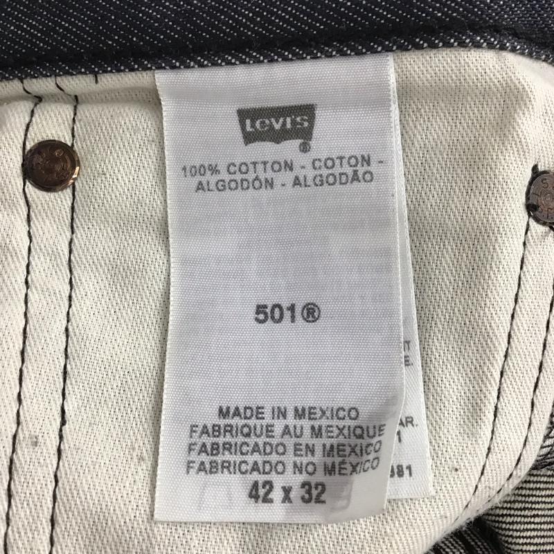 リーバイストラウスアンドコー Levi Strauss & co. パンツ デニム、ジーンズ デニムパンツ ワイドパンツ カジュアルパンツ 42インチ 無地 インディゴ / インディゴ /  メンズ USED 古着 中古 10126814