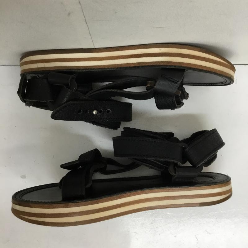 サカイ Sacai サンダル サンダル Hender Scheme エンダースキーマ 無地 黒 / ブラック / X 茶 / ブラウン / メンズ USED 古着 中古 10134720