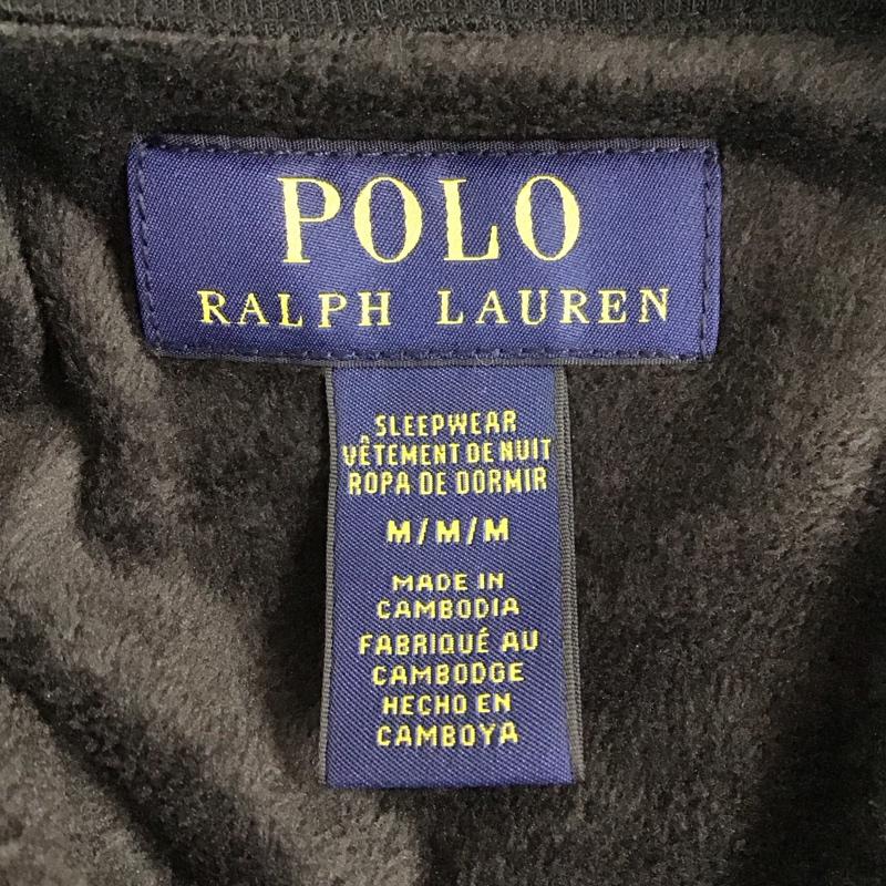 ポロラルフローレン POLO RALPH LAUREN パーカー 長袖 長袖パーカー フード付きパーカー プルオーバーパーカー M ロゴ、文字 黒 / ブラック /  メンズ USED 古着 中古 10124795