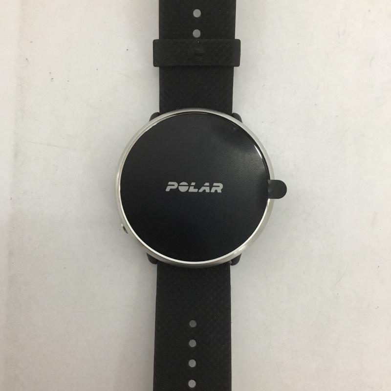 ポーラー POLAR 腕時計 デジタル J2019003 フィットネスウォッチ スマートウォッチ 箱有 ロゴ、文字 黒 / ブラック / メンズ USED 古着 中古 10127502