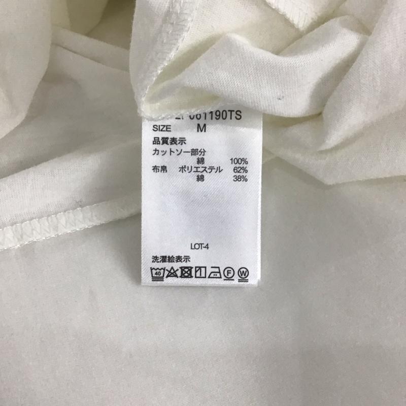 レプシィム LEPSIM Tシャツ 長袖 M 無地 白 / ホワイト / レディース USED 古着 中古 10134673