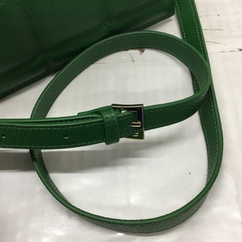 ヌエール nouer ショルダーバッグ ショルダーバッグ ハンドバッグ 2WAY キルティング フェイクレザー 無地 緑 / グリーン / レディース USED 古着 中古 10121494