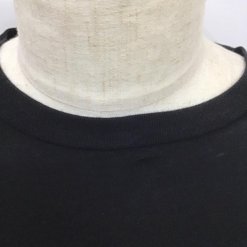 サタデーズサーフニューヨークシティー SATURDAYS SURF NYC Tシャツ 半袖 半袖カットソー プリントTシャツ クルーネックカットソー M ロゴ、文字 黒 / ブラック /  メンズ USED 古着 中古 10113152