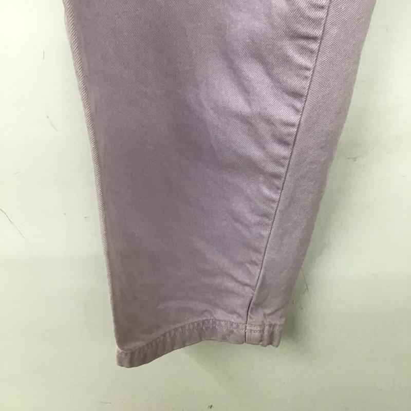 ザラ ZARA パンツ デニム、ジーンズ 40 無地 紫 / パープル / レディース USED 古着 中古 10136818