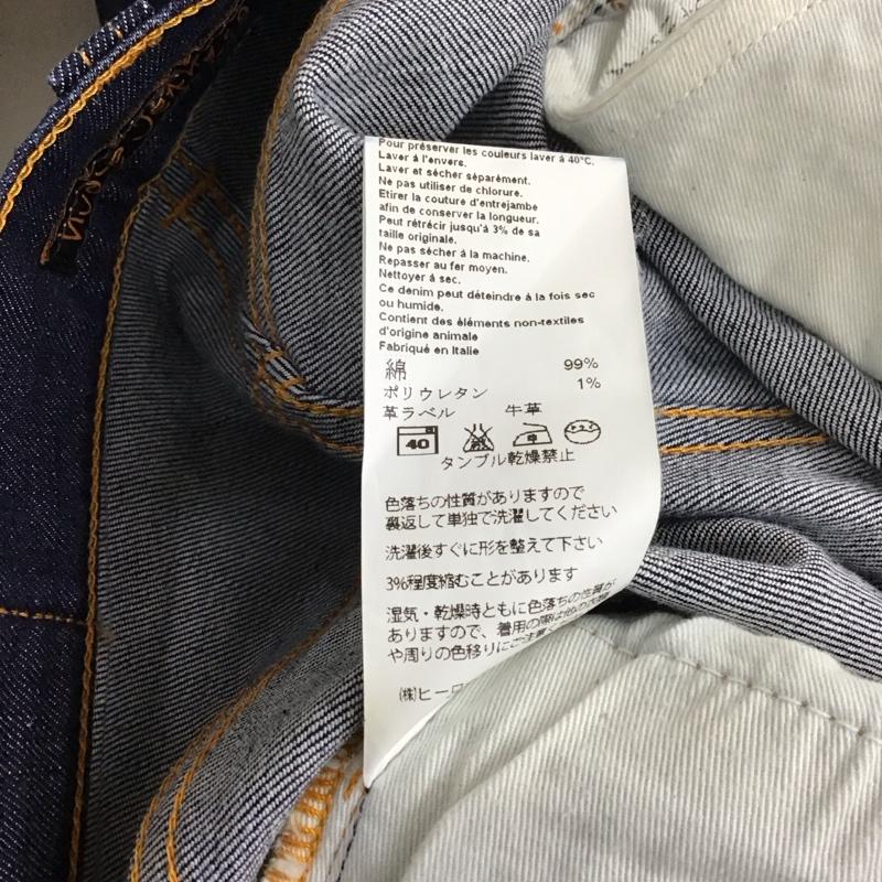 ヌーディージーンズ Nudie Jeans パンツ デニム、ジーンズ デニムパンツ スリムパンツ カジュアルパンツ ストレッチパンツ 31インチ 無地 インディゴ / インディゴ / メンズ USED 古着 中古 10128073
