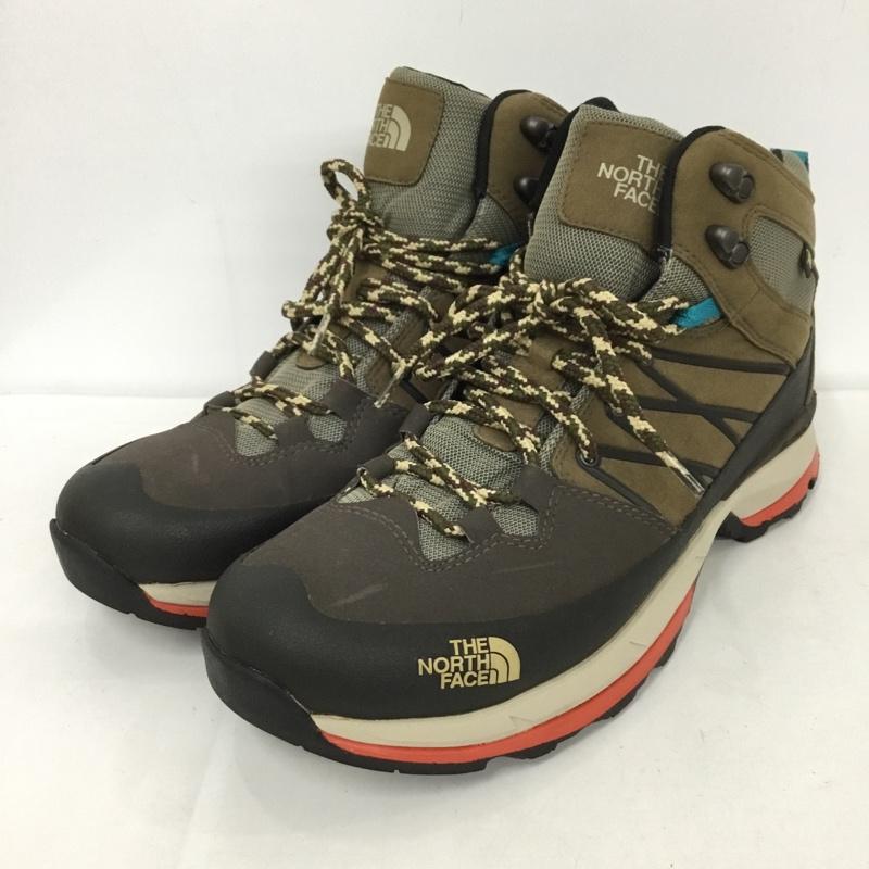 ザノースフェイス THE NORTH FACE アウトドアシューズ アウトドアシューズ 557866 GORETEX トレッキングシューズ 27.5cm 27.5cm ロゴ、文字 マルチカラー / マルチカラー / メンズ USED 古着 中古 10125411