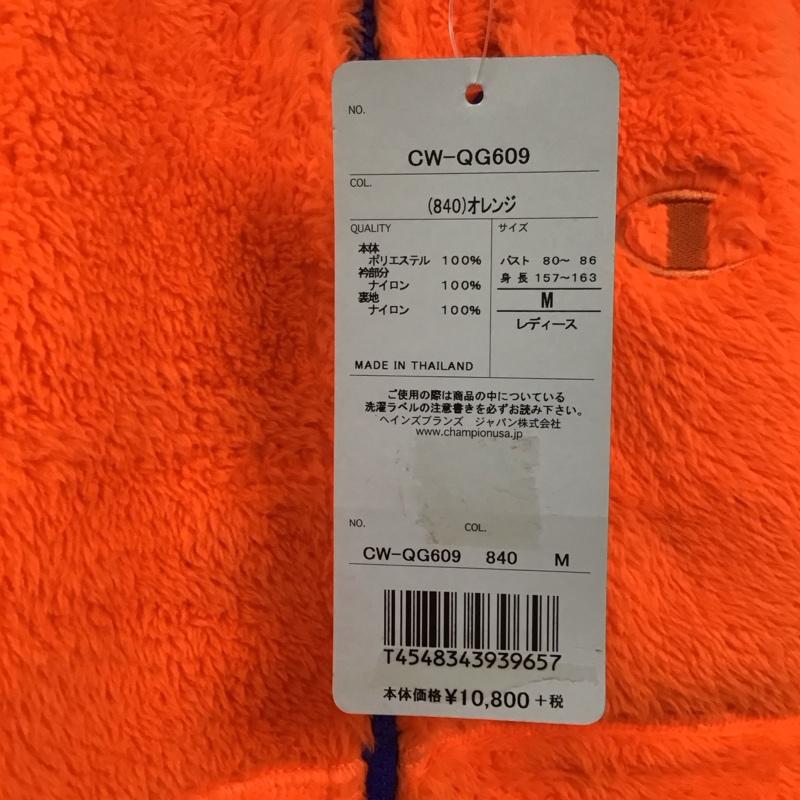 チャンピオン Campion ベスト ベスト CW-QG609 フルジップベスト ゴルフ M 無地 橙 / オレンジ / レディース USED 古着 中古 10131028