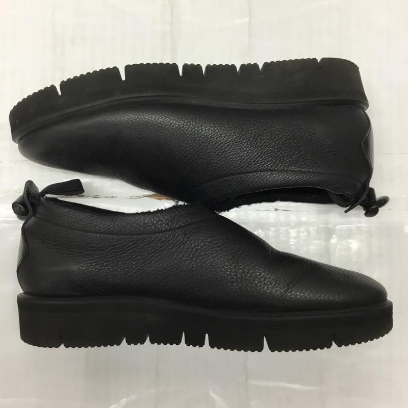 トシノスケ タケガハラ TOSHINOSUKE TAKEGAHARA カジュアルシューズ カジュアルシューズ BEAUTIFUL SHOES モックシューズ スリッポン 24.5 24.5cm 無地 黒 / ブラック / レディース USED 古着 中古 10119989