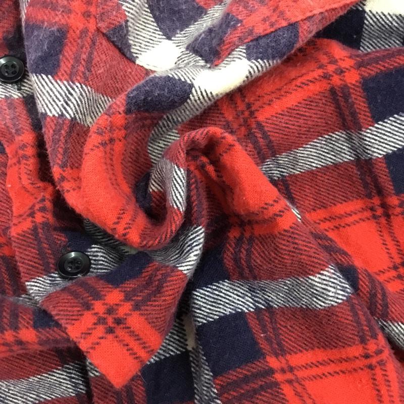 古着 USED シャツ、ブラウス 長袖 長袖シャツ カラーシャツ ポケットシャツ 長袖カットソー チェックシャツ L チェック マルチカラー / マルチカラー / メンズ USED 古着 中古 10121681
