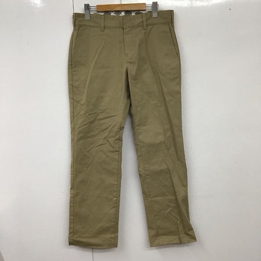 ディッキーズ Dickies パンツ ワークパンツ、ペインターパンツ ワークパンツ ワイドパンツ カジュアルパンツ 30インチ 無地 ベージュ / ベージュ /  メンズ USED 古着 中古 10127125