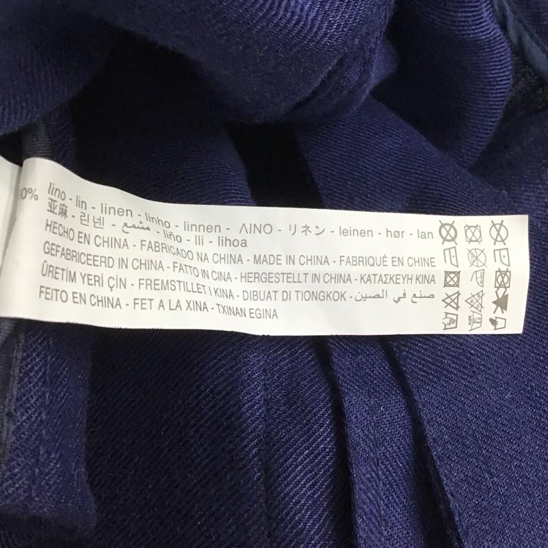 ザラ ZARA ジャケット、上着 ジャケット、ブレザー カジュアルジャケット シャツジャケット アウター L 無地 紺 / ネイビー / メンズ USED 古着 中古 10123715