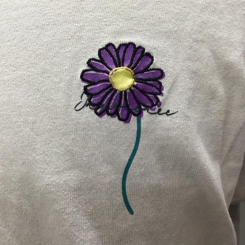 ハレ HARE Tシャツ 半袖 半袖カットソー プリントTシャツ クルーネックカットソー S ロゴ、文字 ベージュ / ベージュ /  メンズ USED 古着 中古 10113224