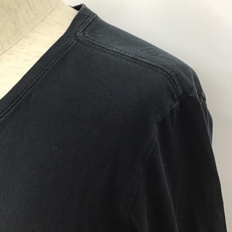 ナイキ NIKE カットソー 長袖 875716-010 HybridHOL/STee 長袖カットソー スポーツウェア S ロゴ、文字 黒 / ブラック / メンズ USED 古着 中古 10111491