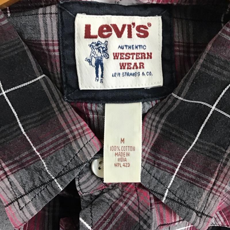 リーバイス Levi s シャツ、ブラウス 長袖 長袖シャツ チェックシャツ カラーシャツ M チェック マルチカラー / マルチカラー / メンズ USED 古着 中古 10134071