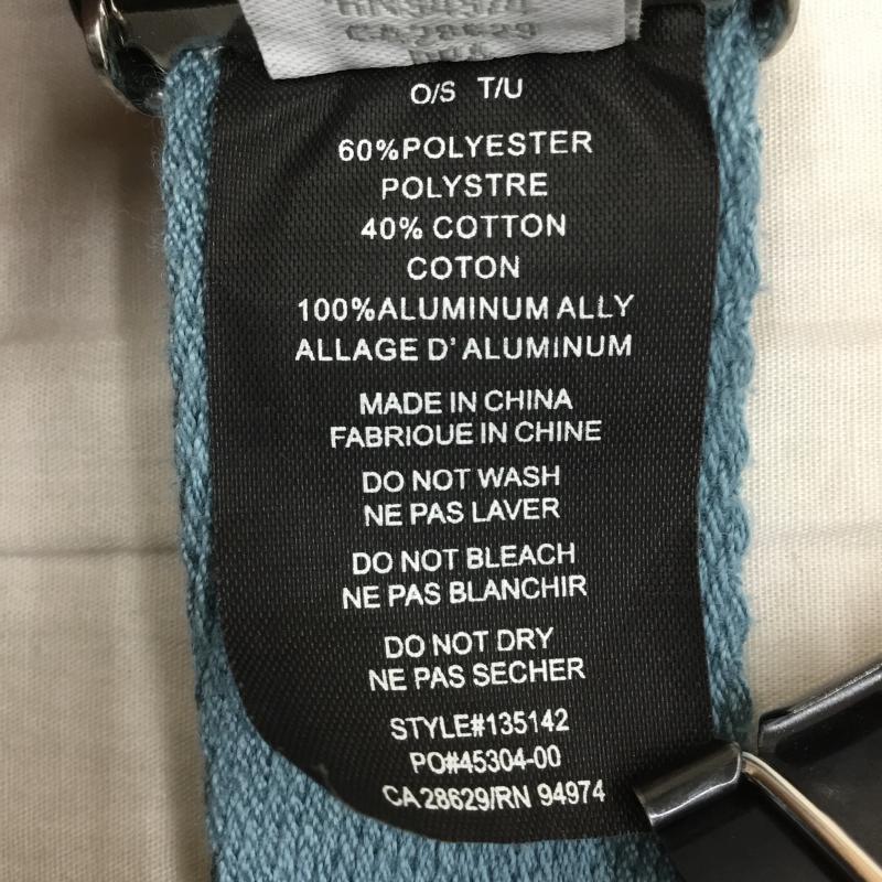 ステューシー STUSSY ベルト・バックル ベルト FREE ロゴ、文字 青 / ブルー / メンズ USED 古着 中古 10138273
