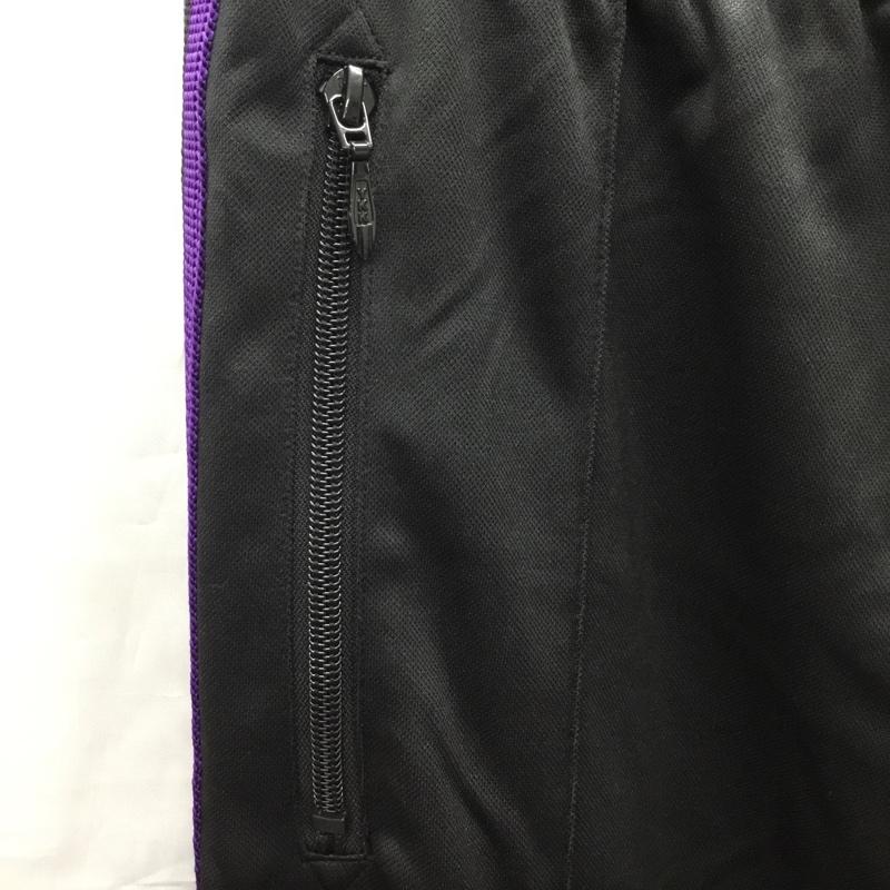 ニードルス Needles パンツ ワークパンツ、ペインターパンツ ジャージ パンツ ワイドパンツ カジュアルパンツ L ロゴ、文字 黒 / ブラック /  メンズ USED 古着 中古 10122404