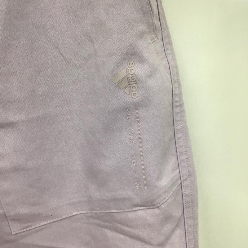 アディダス adidas パンツ ショートパンツ gj5103 ハーフパンツ ショートパンツ カジュアルパンツ L 無地 紫 / パープル / メンズ USED 古着 中古 10130140