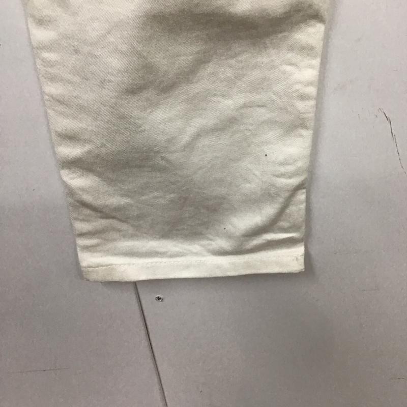 リー Lee パンツ デニム、ジーンズ デニムパンツ スリムパンツ ストレッチパンツ ジーンズ M 無地 白 / ホワイト /  メンズ USED 古着 中古 10123691