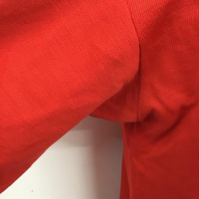 アヴィレックス AVIREX カットソー 七分袖 七分丈カットソー クルーネックカットソー プリントTシャツ 70s M プリント 赤 / レッド / メンズ USED 古着 中古 10107008