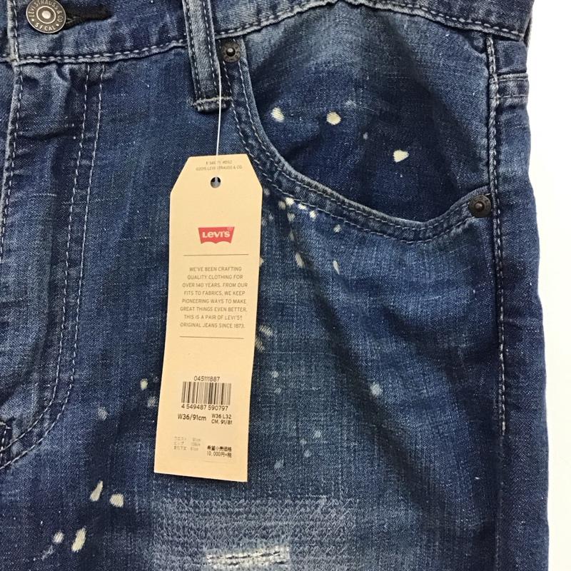 リーバイストラウスアンドコー Levi Strauss & co. パンツ デニム、ジーンズ デニムパンツ スリムパンツ カジュアルパンツ ペインターパンツ 36 インディゴ / インディゴ / メンズ USED 古着 中古 10132897