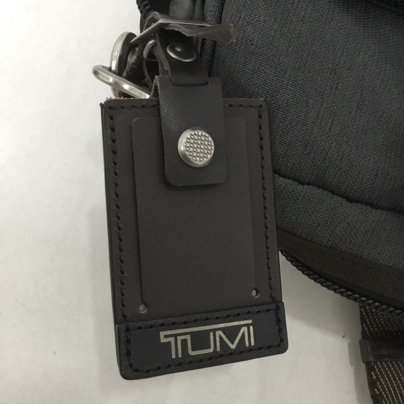 トゥミ TUMI ブリーフケース、書類かばん ブリーフケース、書類かばん ALPHA BRAVO ショルダーバッグ ロゴ、文字 灰 / グレー / メンズ USED 古着 中古 10136915