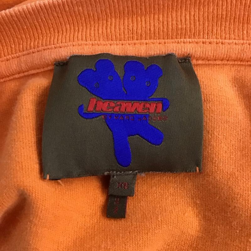 マークバイマークジェイコブス MARC by MARC JACOBS カットソー 長袖 長袖カットソー クルーネックカットソー ロングスリーブカットソー プリントTシャツ XS プリント 橙 / オレンジ /  メンズ USED 古着 中古 10109831