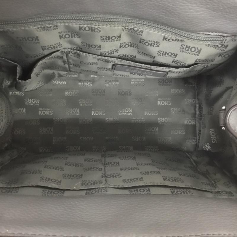 マイケルコース MICHAEL KORS ハンドバッグ ハンドバッグ ショルダーバック 2WAY ロゴ、文字 灰 / グレー / レディース USED 古着 中古 10139097