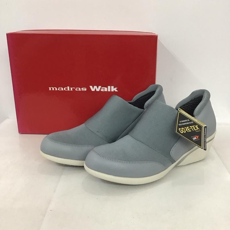 マドラスウォーク madras Walk カジュアルシューズ カジュアルシューズ MWL1008 スリッポンスニーカー 24.5cm 無地 灰 / グレー / レディース USED 古着 中古 10135390