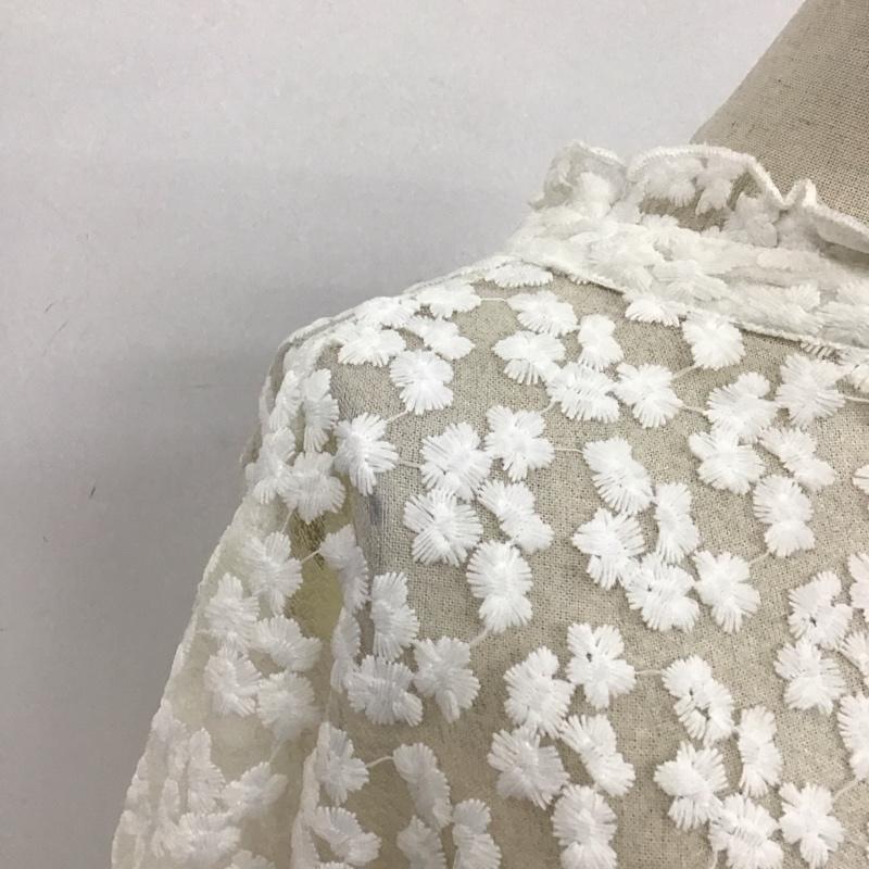 アルシーヴ archives カットソー 長袖 無地 白 / ホワイト /  レディース USED 古着 中古 10107586