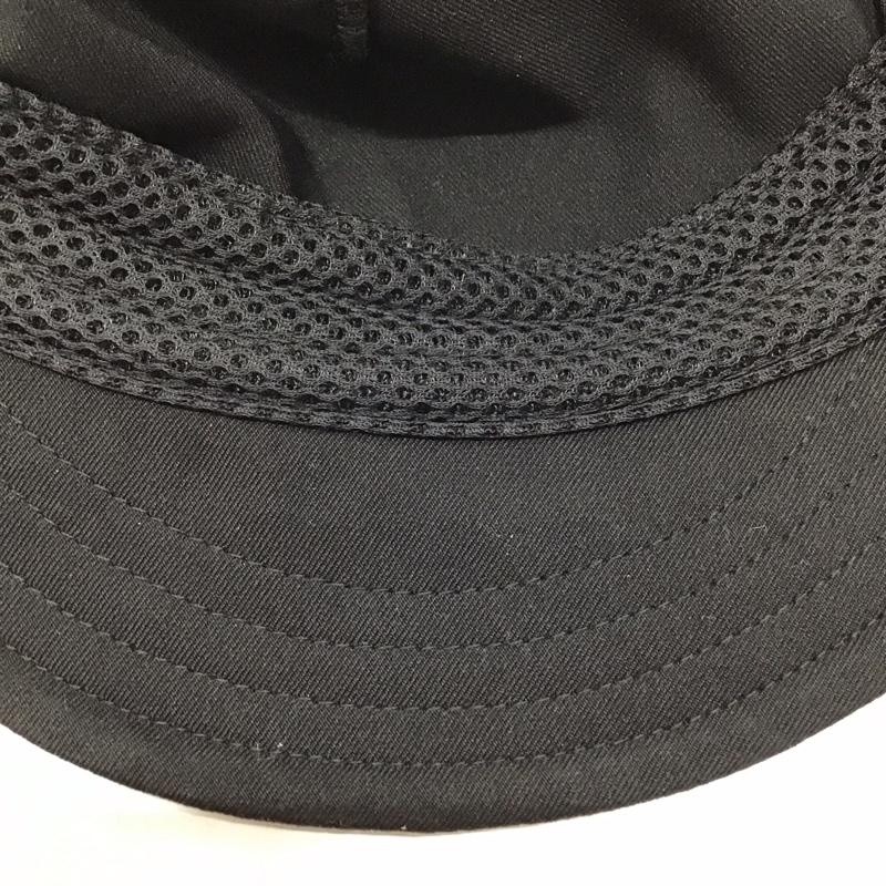 コンフィー comfy 帽子 キャップ ダブルフェイス メッシュ ロゴ、文字 黒 / ブラック / メンズ USED 古着 中古 10116990