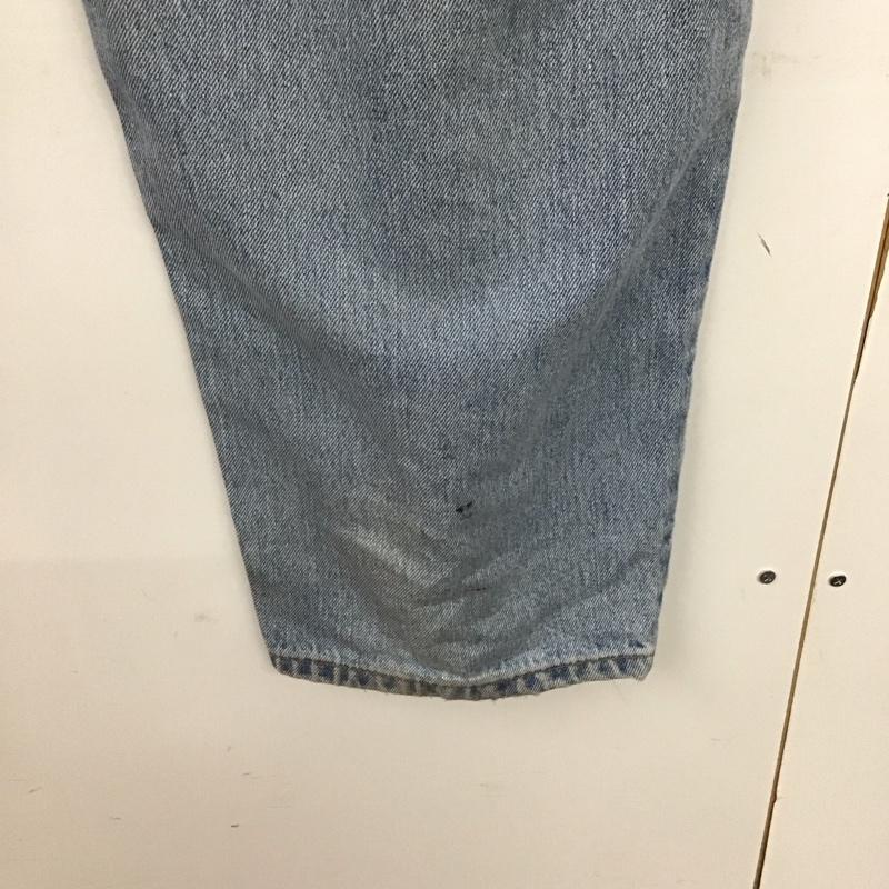 リーバイストラウスアンドコー Levi Strauss & co. パンツ デニム、ジーンズ デニムパンツ ワイドパンツ カジュアルパンツ 40 無地 インディゴ / インディゴ / メンズ USED 古着 中古 10139654