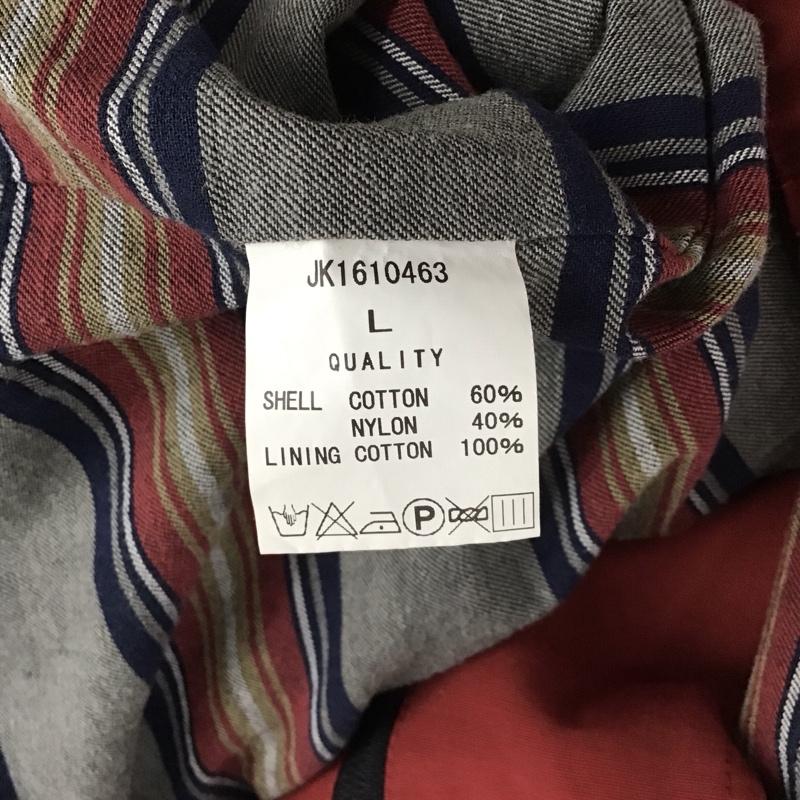 アンドファミリー ANDFAMILY ジャケット、上着 ジャンパー、ブルゾン ジップアップジャケット パーカージャケット アウター 40 無地 えんじ / ワインレッド / メンズ USED 古着 中古 10146995