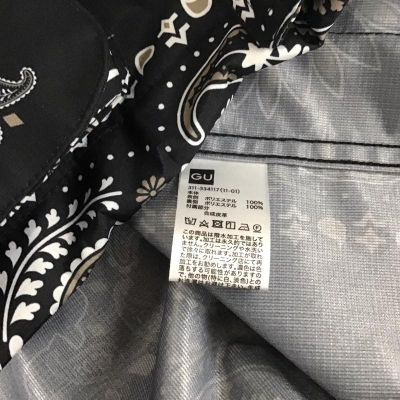 ジーユー GU ジャケット、上着 ジャケット、ブレザー 311-334117 MIHARAYASUHIRO ミハラヤスヒロ マウンテンパーカ 3レイヤーファブリック M ペイズリー 黒 / ブラック / メンズ USED 古着 中古 10111877