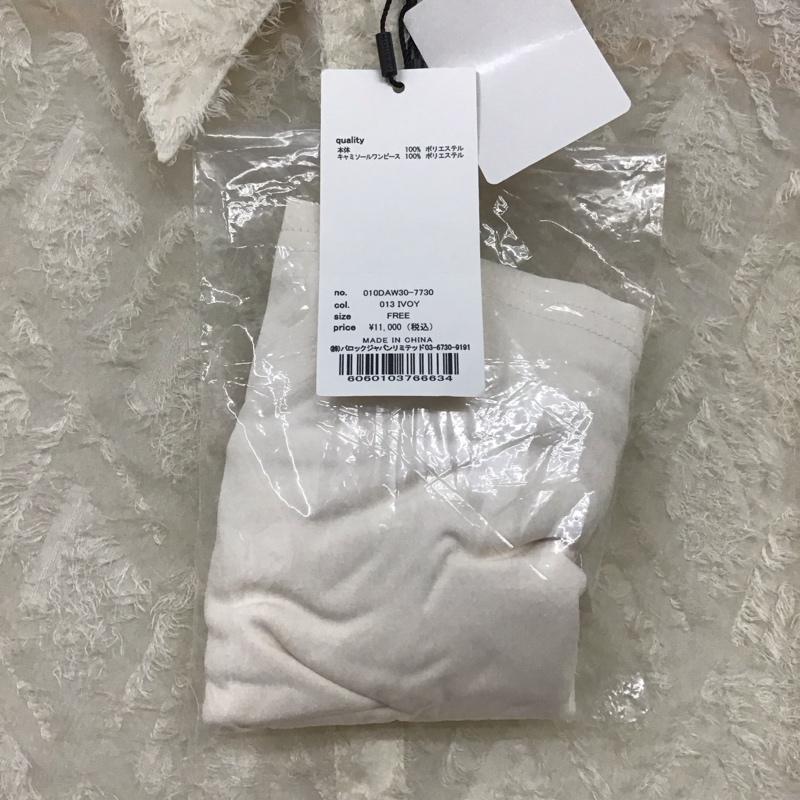 マウジー MOUSSY ワンピース ロングスカート 010DAW30-7730 長袖ロングシャツ シャツワンピース カラーシャツワンピース FREE 総柄 白 / ホワイト / レディース USED 古着 中古 10135999
