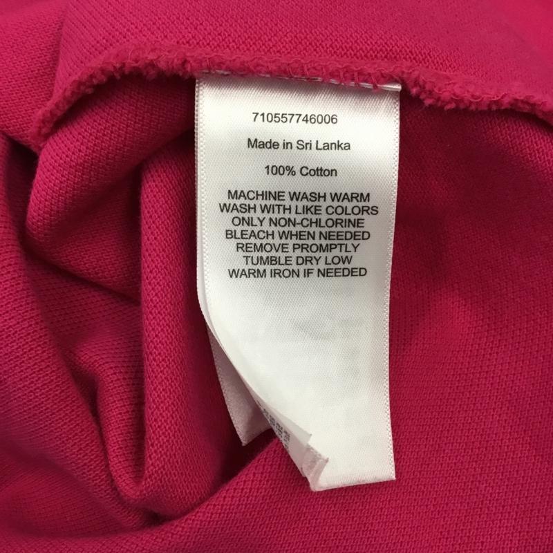 ポロラルフローレン POLO RALPH LAUREN ポロシャツ 半袖 半袖ポロシャツ カラーシャツ 半袖カットソー S ロゴ、文字 桃 / ピンク / メンズ USED 古着 中古 10108543