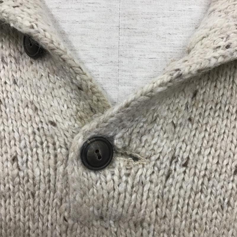 ポロバイラルフローレン Polo by RALPH LAUREN ニット、セーター 長袖 ハイネック LL 無地 ベージュ / ベージュ / メンズ USED 古着 中古 10106062