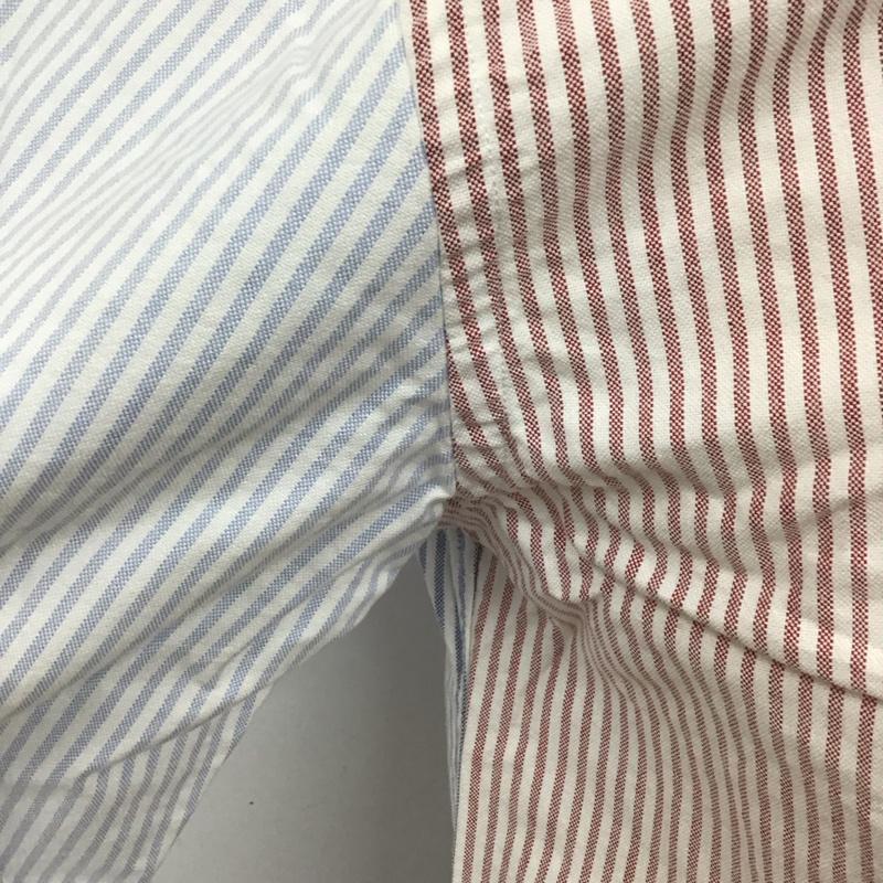 トミーヒルフィガー TOMMY HILFIGER シャツ、ブラウス 長袖 長袖シャツ カラーシャツ ポケットシャツ 長袖カットソー L ストライプ マルチカラー / マルチカラー /  メンズ USED 古着 中古 10112780