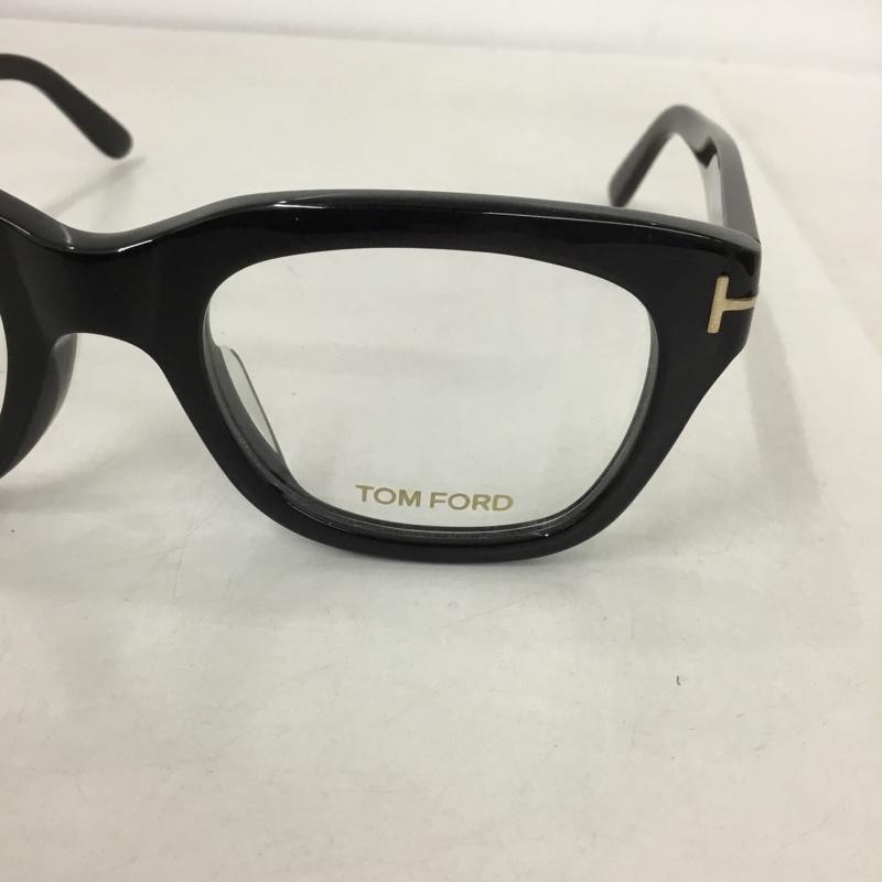 トム フォード TOM FORD めがね・サングラス めがね TF5178-F 001 アジアンフィット ロゴ、文字 黒 / ブラック / メンズ USED 古着 中古 10148449