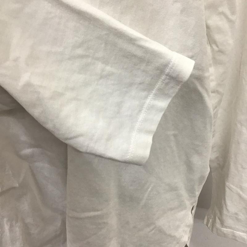 イエナ IENA カットソー 長袖 21-070-900-4110-1-0 長袖カットソー クルーネックカットソー 無地 白 / ホワイト /  レディース USED 古着 中古 10114914
