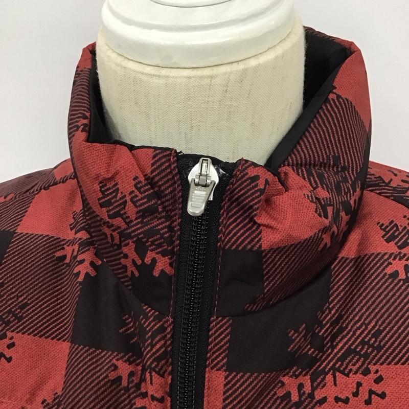 カッパ Kappa ベスト ベスト M プリント 赤 / レッド / レディース USED 古着 中古 10128363