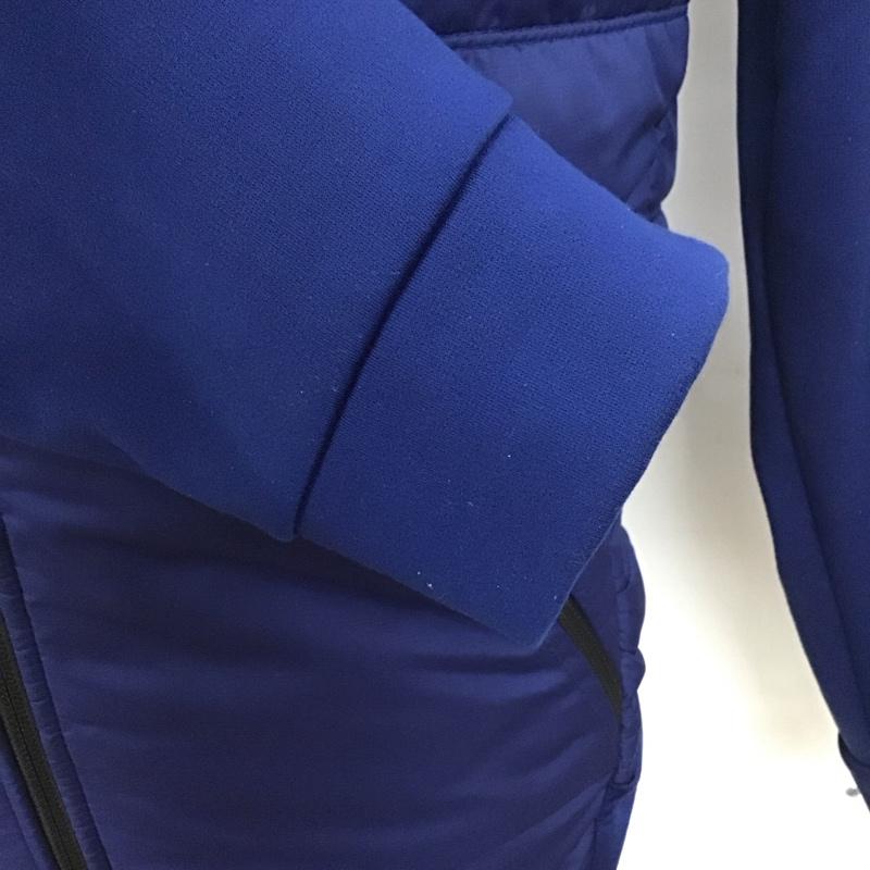 ナイキ NIKE パーカー 長袖 cj5170-492 ジップアップジャケット パーカー S ロゴ、文字 青 / ブルー / メンズ USED 古着 中古 10126789