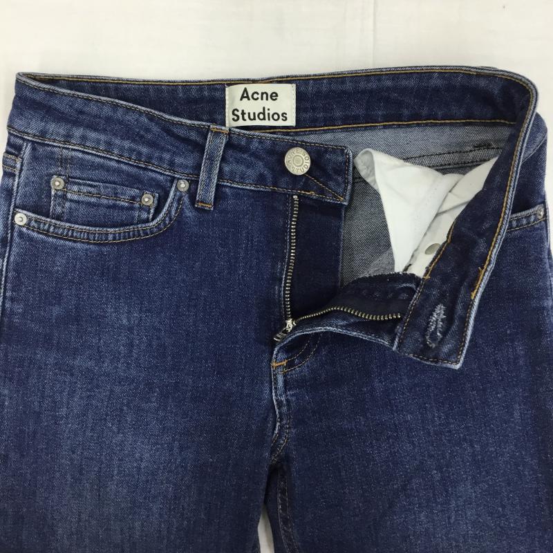 アクネストゥディオズ Acne Studios パンツ デニム、ジーンズ 26インチ 無地 インディゴ / インディゴ / レディース USED 古着 中古 10139667