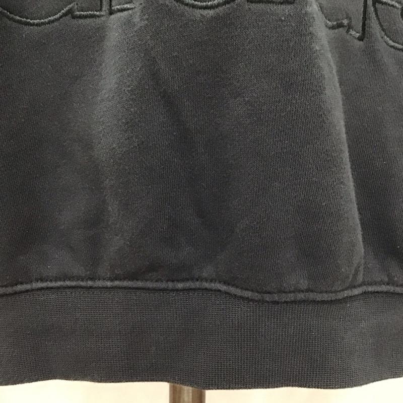 アディダス adidas トレーナー 長袖 du9852 長袖トレーナー スウェット クルーネックカットソー M ロゴ、文字 黒 / ブラック / メンズ USED 古着 中古 10116182
