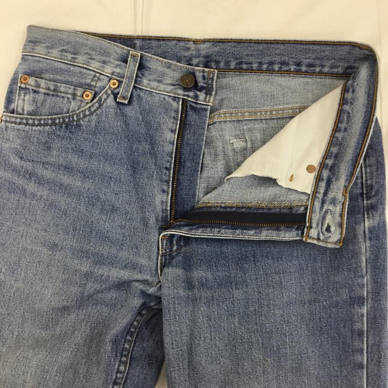 リーバイス Levi s パンツ デニム、ジーンズ 517 USA製 84011-3 31インチ 無地 青 / ブルー /  メンズ USED 古着 中古 10125241