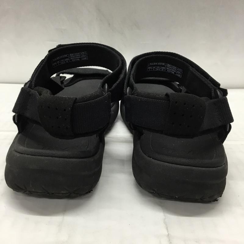 テバ Teva サンダル サンダル 1015156 スポーツサンダル 25cm 25.0cm ロゴ、文字 黒 / ブラック / レディース USED 古着 中古 10107873