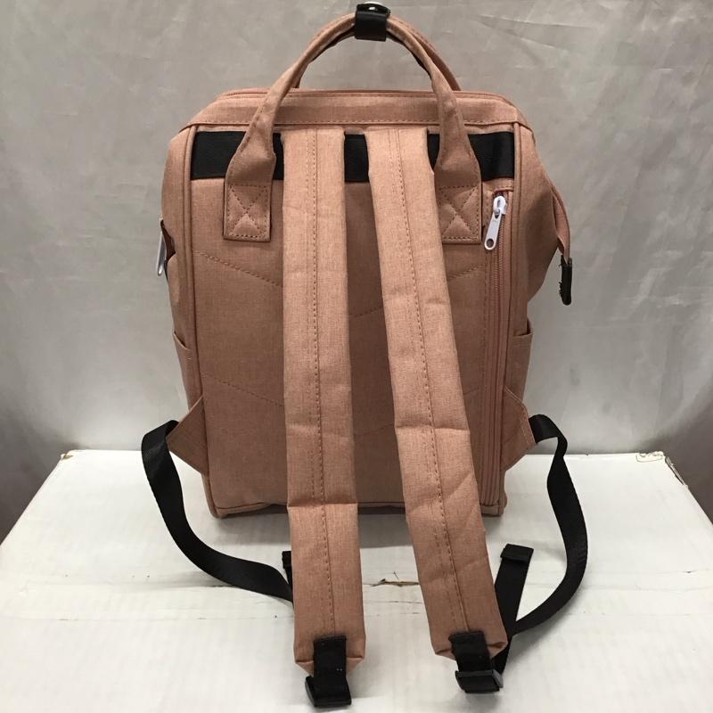 アネロ anello リュックサック、デイパック リュックサック、デイバッグ ロゴ、文字 桃 / ピンク / レディース USED 古着 中古 10118879