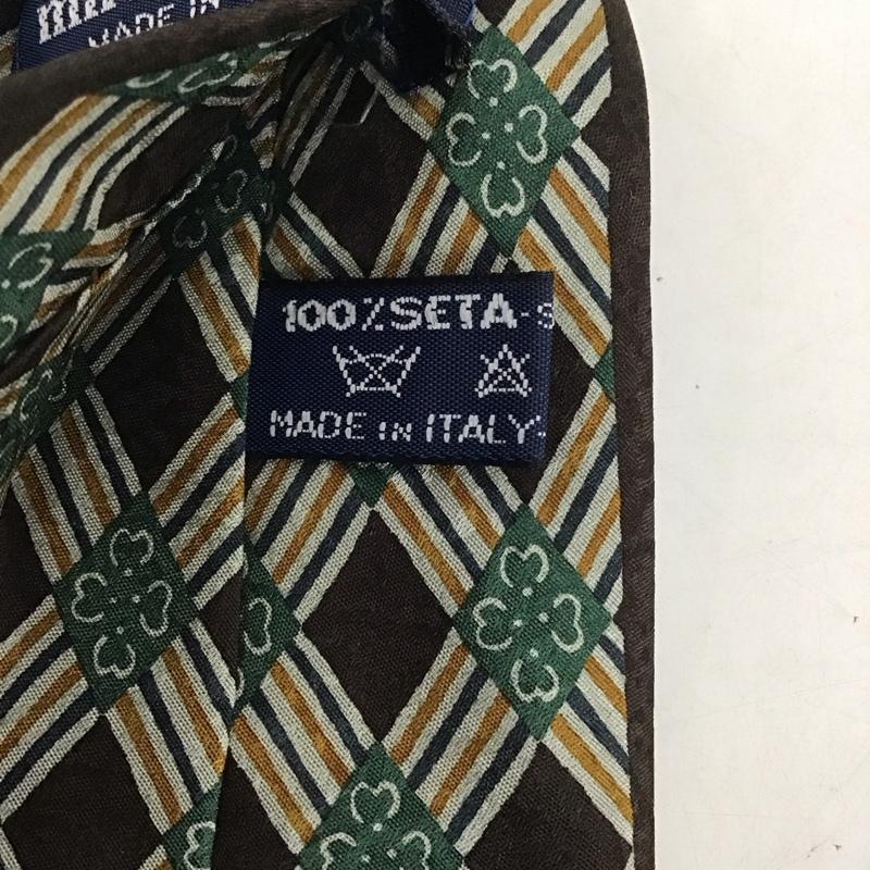 ミラ・ショーン mila schon ネクタイ ネクタイ シルク 総柄 マルチカラー / マルチカラー / メンズ USED 古着 中古 10135324