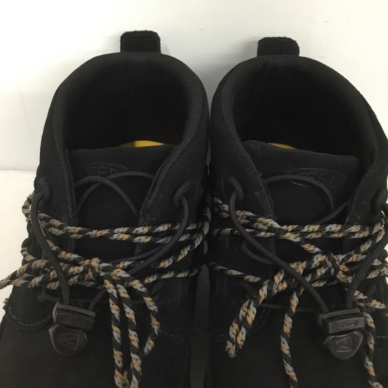 キーン KEEN アウトドアシューズ アウトドアシューズ 1026730 ユニーク チャッカ アウトドアスニーカー アウトドアブーツ 28cm 28.0cm 無地 黒 / ブラック / メンズ USED 古着 中古 10127780